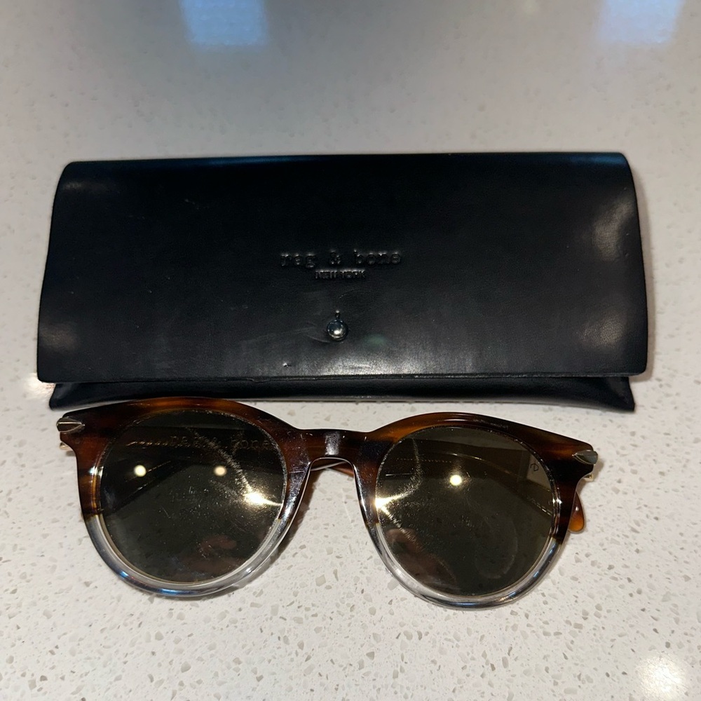 Rag and Bone Sunglasses (Polarized lens; Tortoise Shell Lens)